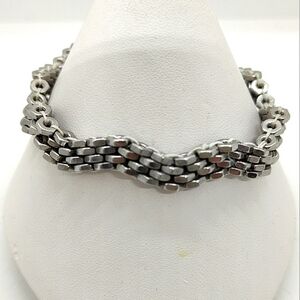 Men's Bracelet Stainless Steel #2 Hex Nuts